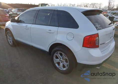 2014 Ford Edge Sel z USA, uszkodzony, nr VIN 2FMDK4JC3EBB67336